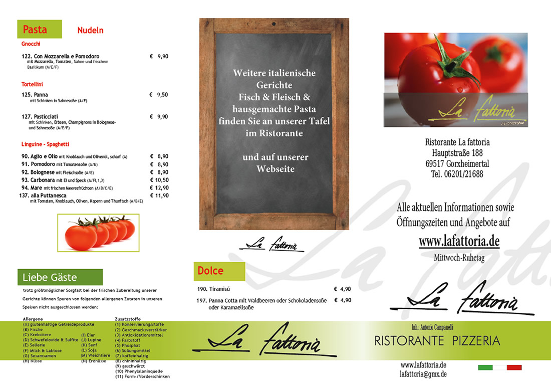 La Fattoria RISTORANTE PIZZERIA